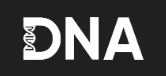 DNA logo black